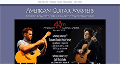 Desktop Screenshot of americanguitarmasters.com